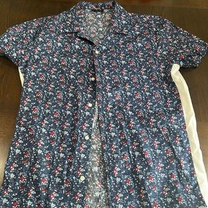 BooHooMAN summer button down shirt sleeve